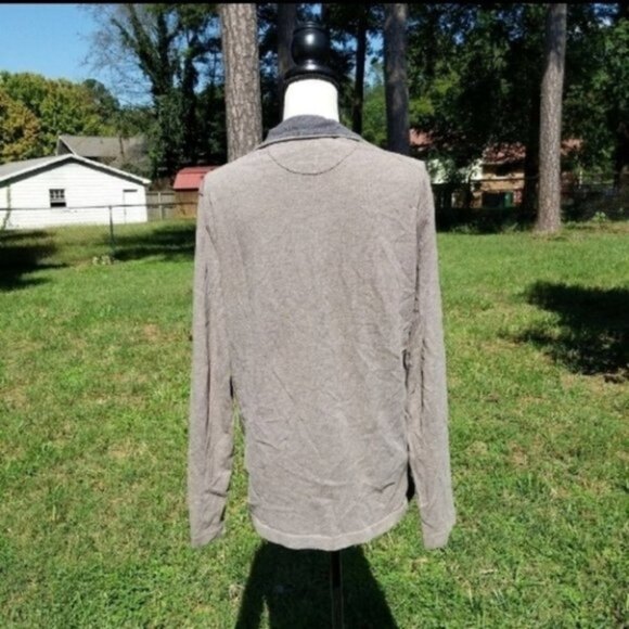 J. Crew Sueded Jersey Half Zip Mens Sweater M - Picture 5 of 7